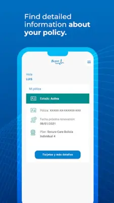 My Bupa Latin America android App screenshot 13