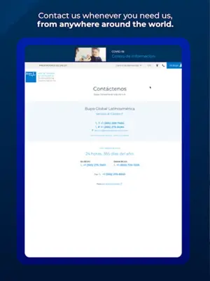 My Bupa Latin America android App screenshot 1